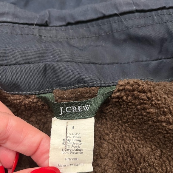 J. CREW Navy Rainy Day Utility Jacket
Style 33368 - Picture 4 of 5